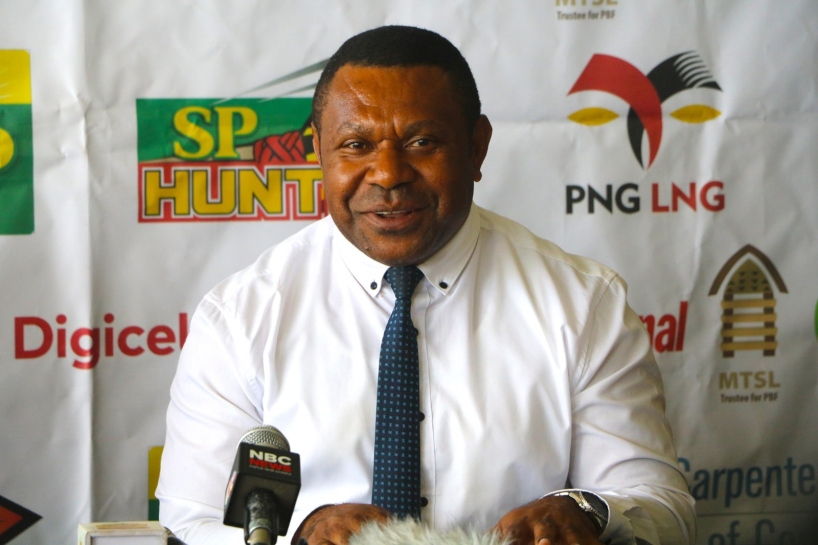 PNG RFL CEO Mr Stanley Hondina